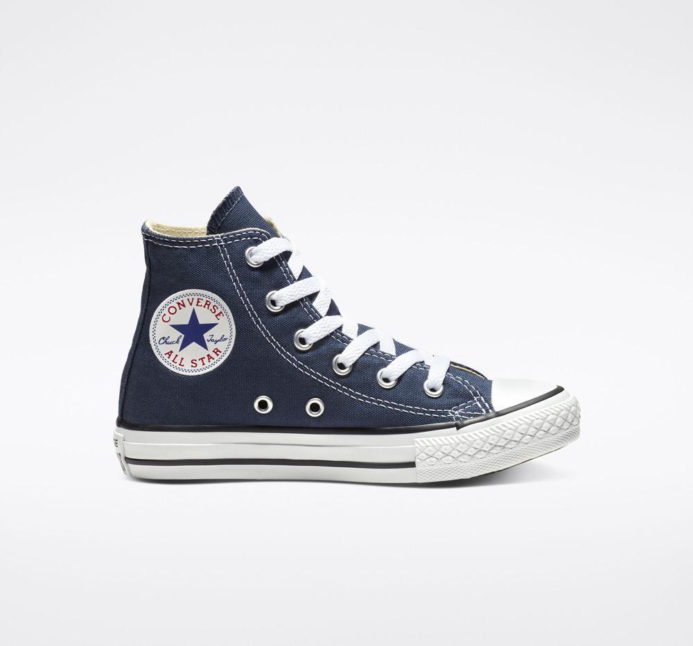 Chlapecké Vysoké Converse Chuck Taylor All Star Classic Little Kids Tmavě Blankyt | 172568AES