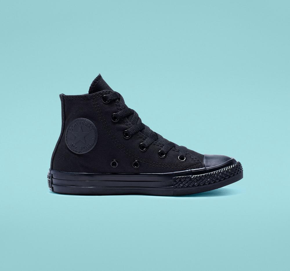 Chlapecké Vysoké Converse Chuck Taylor All Star Classic Little Kids Černé | 795218SDQ