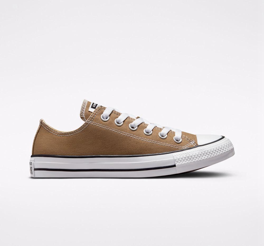 Pánské Nízké Converse Chuck Taylor All Star Seasonal Color Unisex Hnědé Bílé Černé | 730582NOG