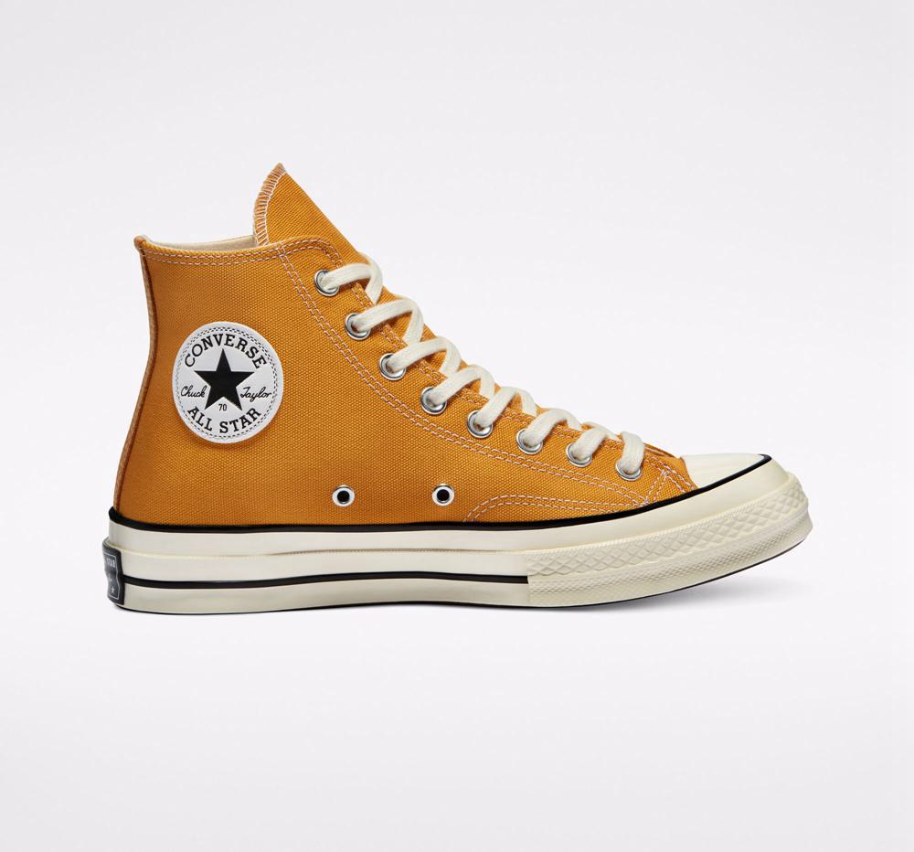 Pánské Vysoké Converse Chuck 70 Vintage Platene Unisex Hnědé Černé | 537869DOI